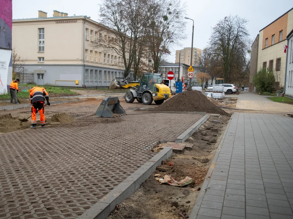 Remont ulic wokół Starego Rynku w Łodzi – Podrzeczna, Wolborska i Majzela