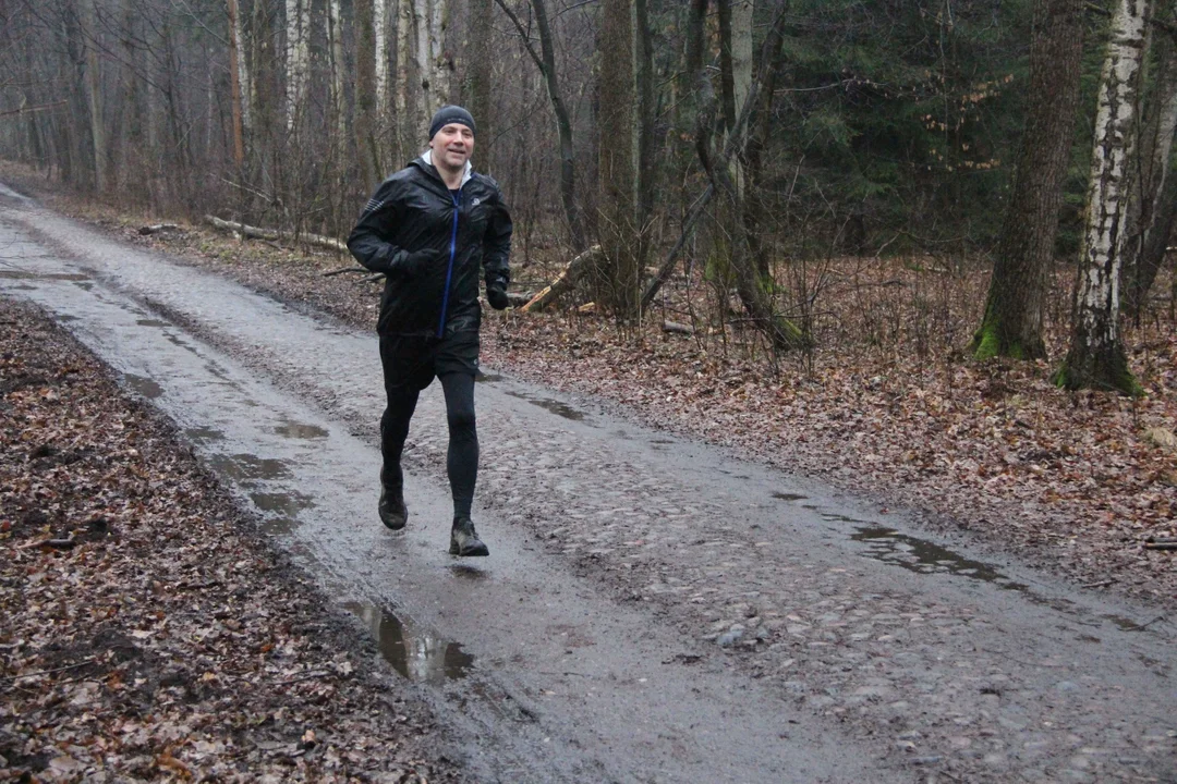 Walentynkowy parkrun w Lesie Łagiewnickim