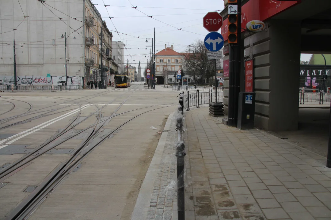 Ulica Legionów - remont dobiega końca (stan na 14.03.2024 r.)