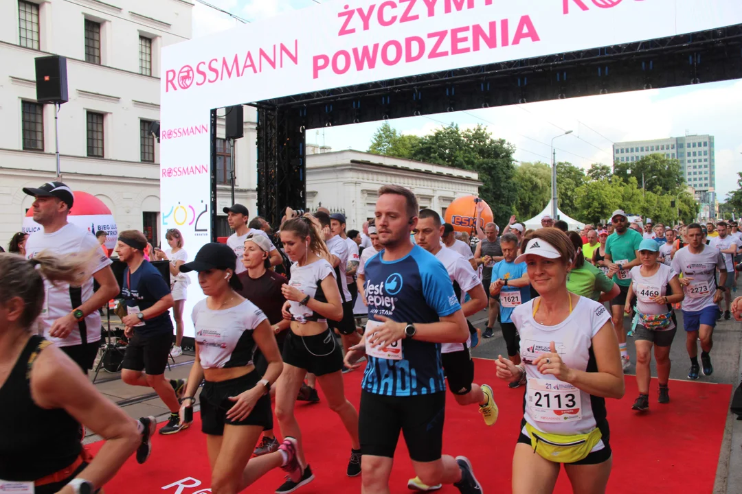 21. Bieg Ulicą Piotrkowską Rossmann Run w Łodzi