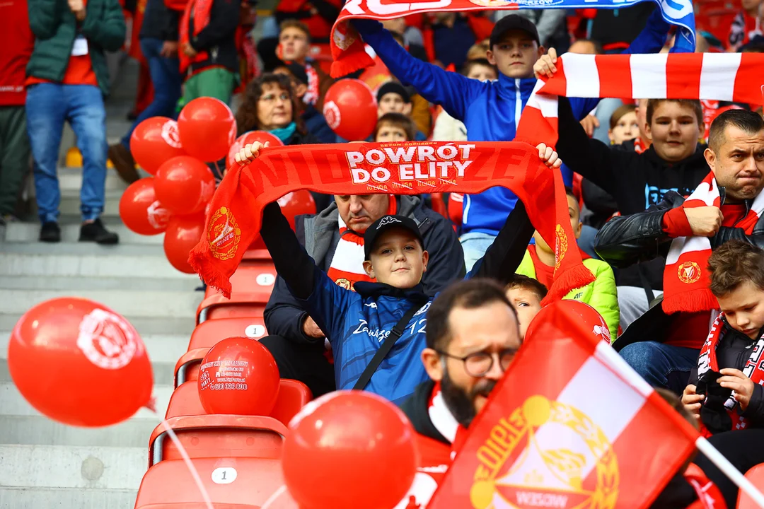 Kibice Widzewa jak zwykle dopisali. Zobacz zdjęcia!