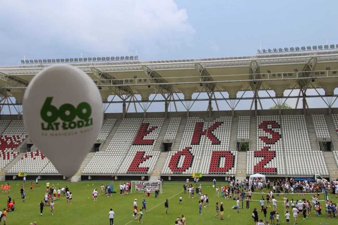 Urodzinowy piknik z okazji 600. urodzin Łodzi na stadionie ŁKS-u - 18.06.2023 r.