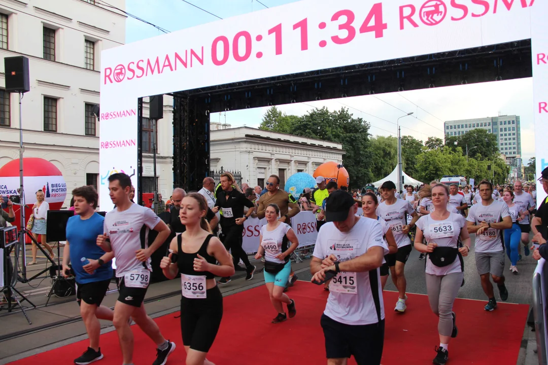 21. Bieg Ulicą Piotrkowską Rossmann Run w Łodzi