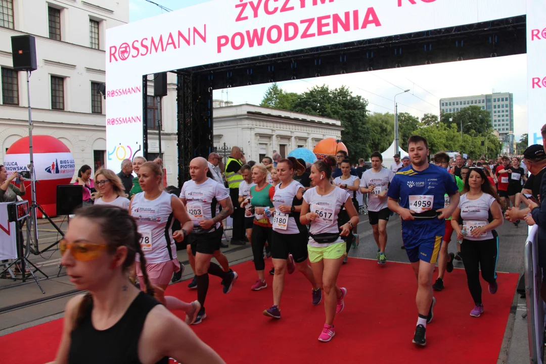 21. Bieg Ulicą Piotrkowską Rossmann Run w Łodzi