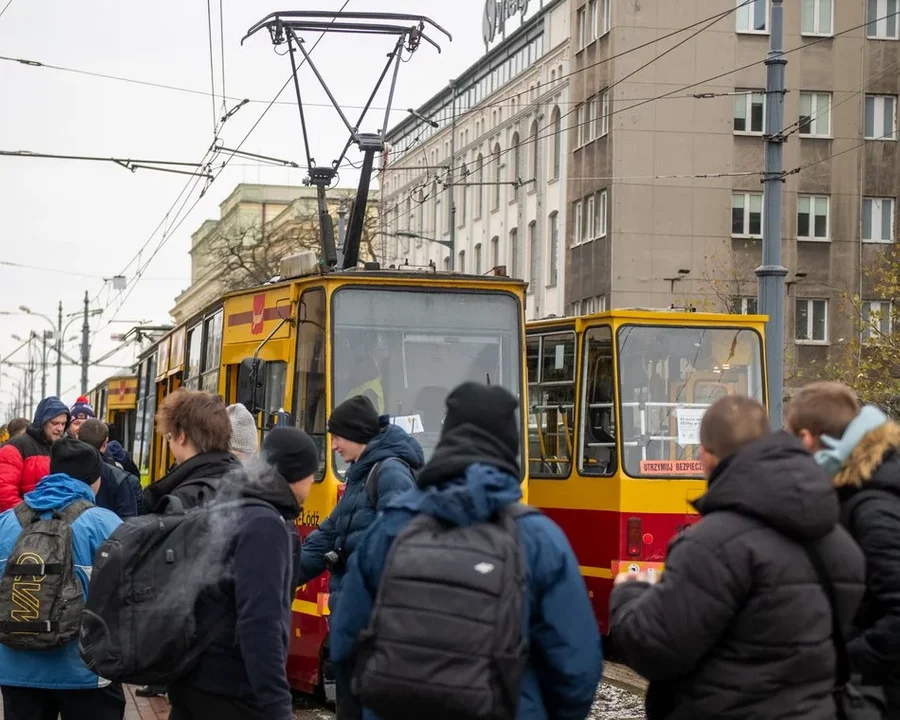 45-lecie tramwajów Konstal 805Na w Łodzi