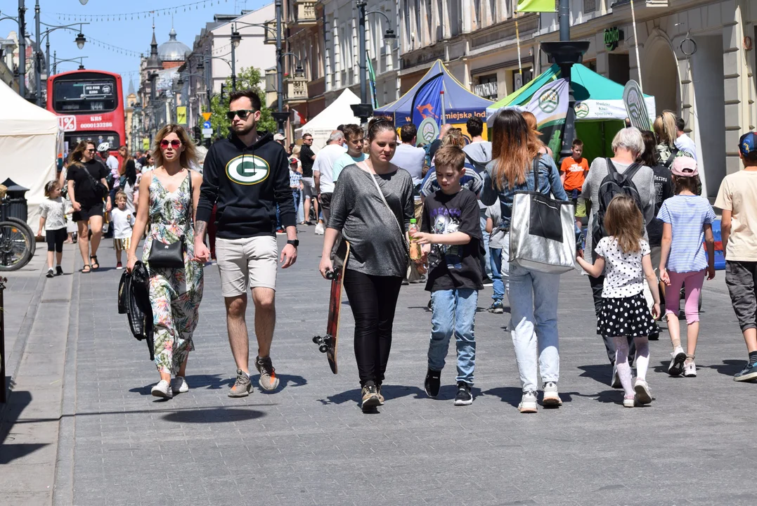 Miejski dzień dziecka w Łodzi. Dzieci przejęły Piotrkowską