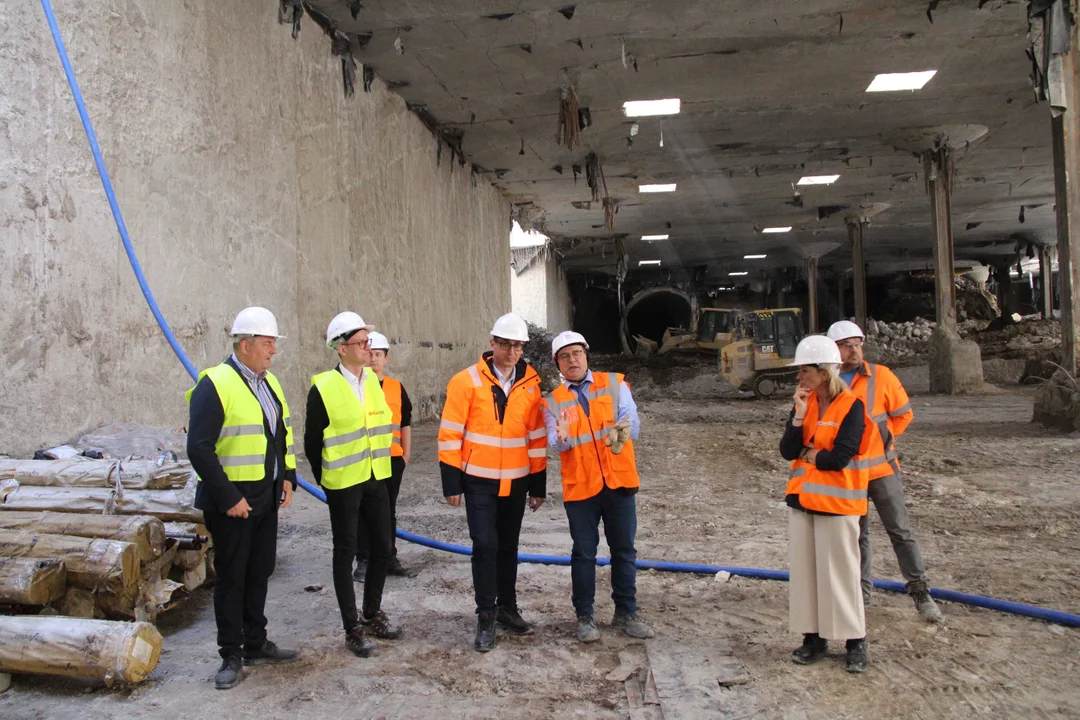 Trwa budowa tunelu kolejowego pod Łodzią - odcinek do przystanku Łódź Koziny