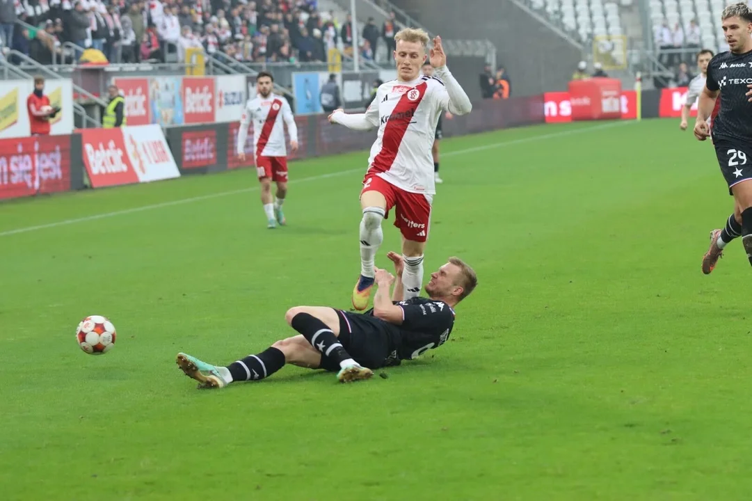 Mecz ŁKS Łódź z Wisłą Kraków