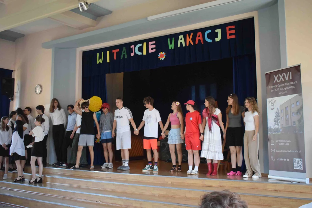 Koniec roku szkolnego 2025/2026 w XXVI LO w Łodzi