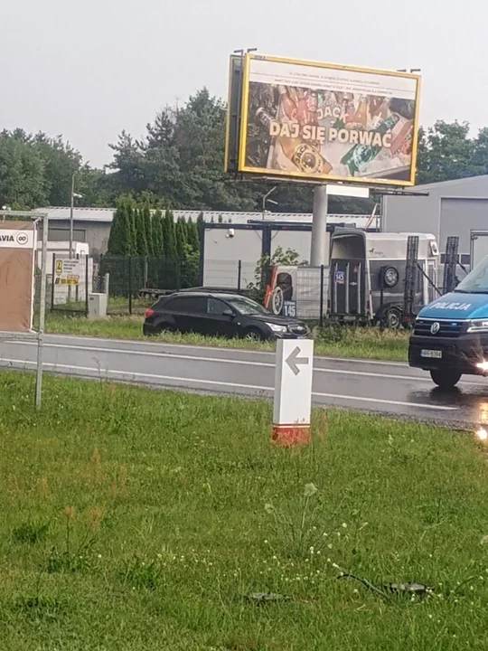 Wypadek na Strykowskiej w Łodzi
