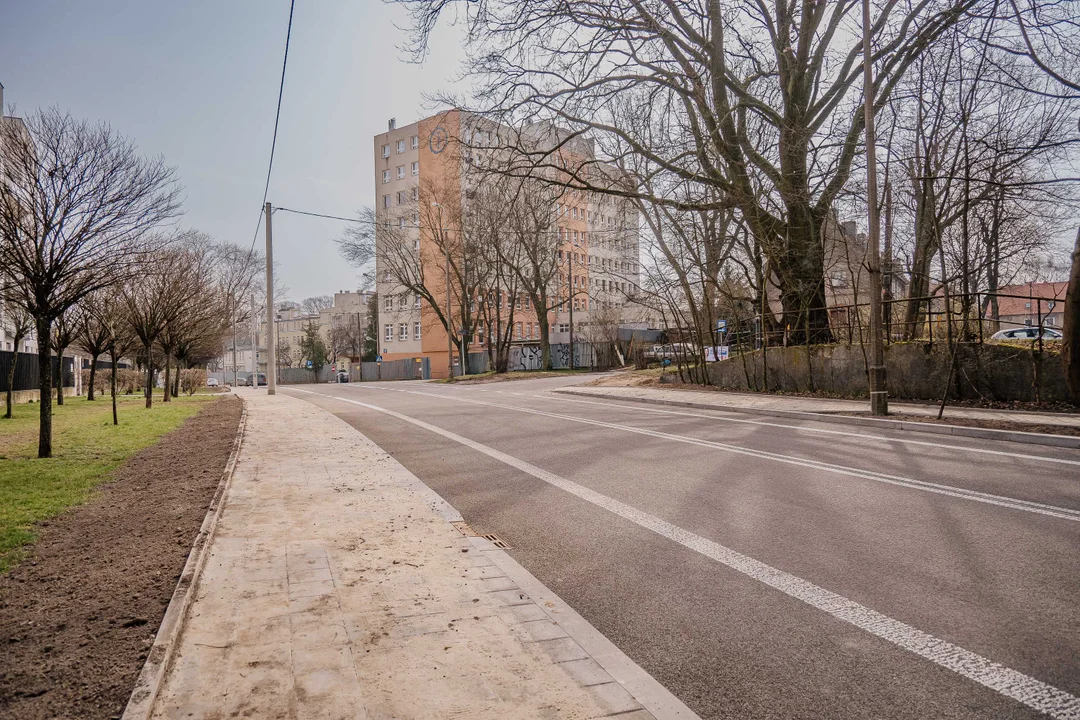 Koniec remontu ulicy Sierakowskiego i św. Teresy w Łodzi