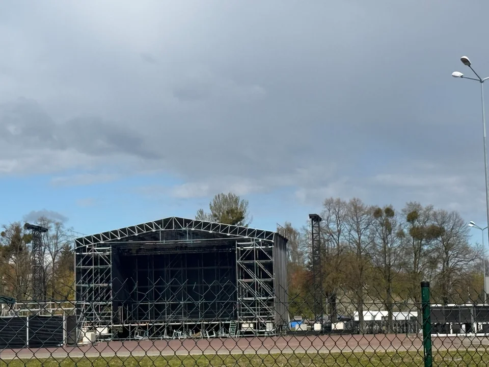 powstaje scena na Juwenalia w Gdańsku