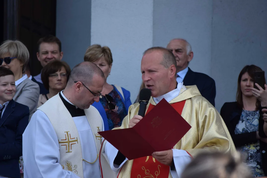 Pierwsza Komunia Święta w parafii pw. Chrystusa Króla w Łodzi