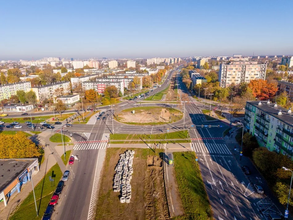 Trwa remont kolejnego odcinka alei Śmigłego-Rydza