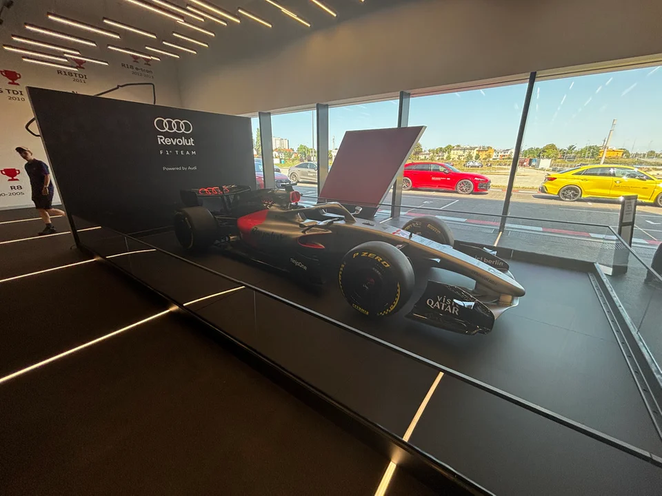 Bolid Audi F1 w Gdańsku