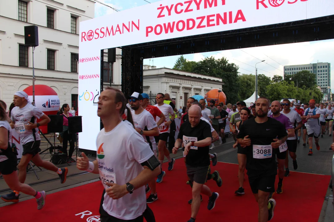 21. Bieg Ulicą Piotrkowską Rossmann Run w Łodzi