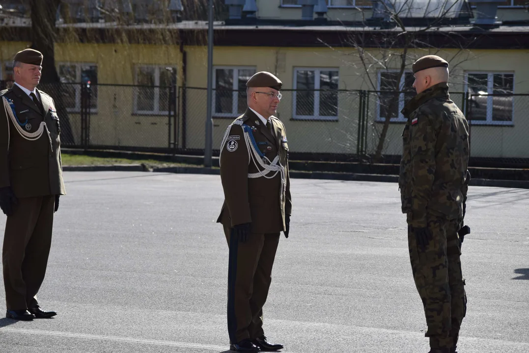 Łódzcy terytorialsi z nowym dowódcą