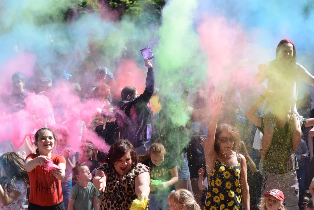 Festiwal baniek mydlanych i kolorów w Parku Miejskim w Zgierzu