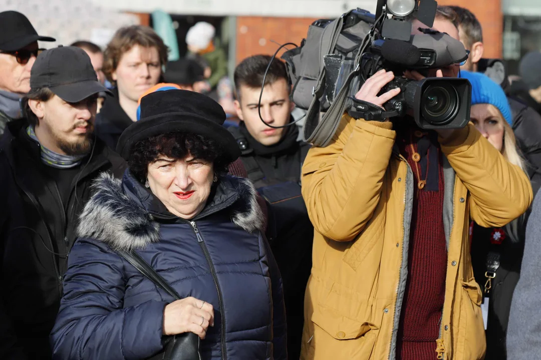 Święto Niepodległości przed Manufakturą