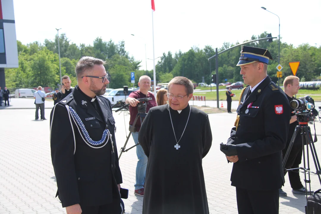 Nowa strażnica przy ul. Przybyszewskiego w Łodzi