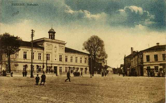 Stary Zgierz na fotografii