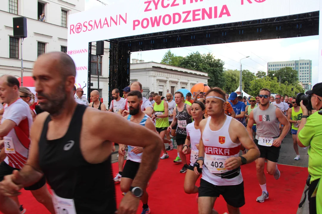 21. Bieg Ulicą Piotrkowską Rossmann Run w Łodzi