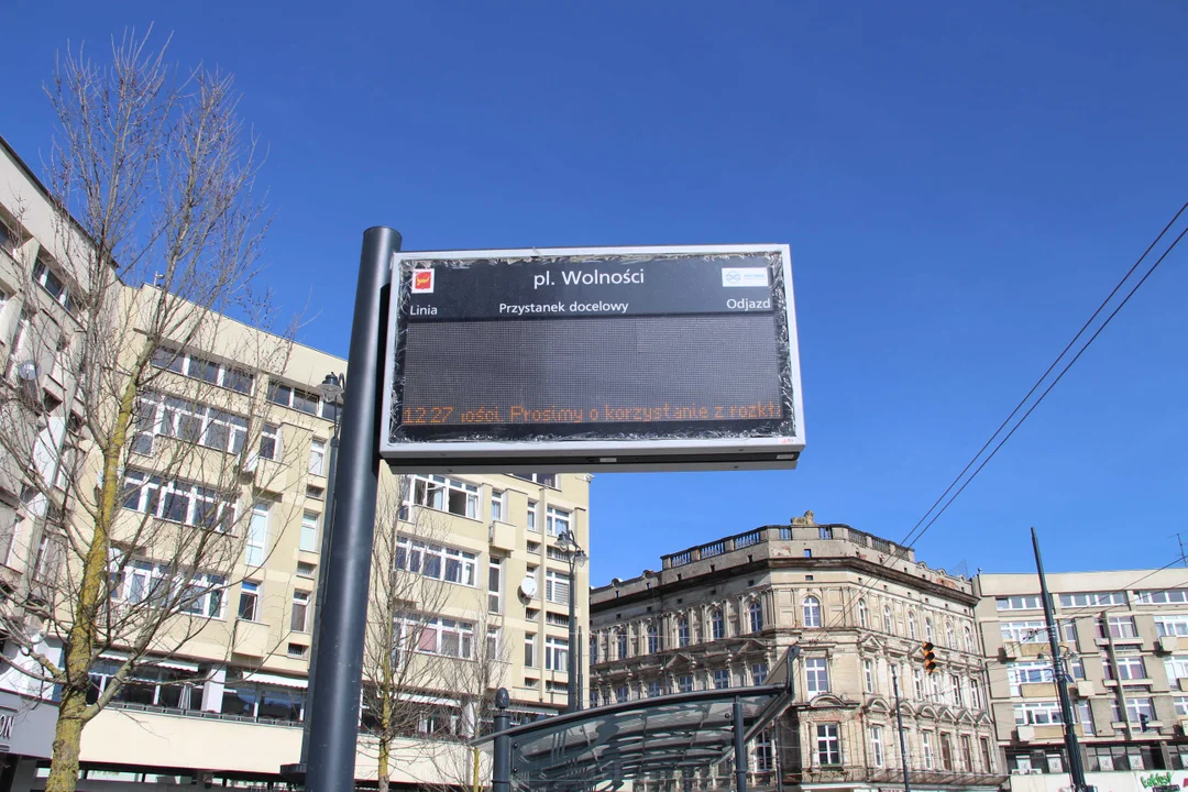 Tak wygląda plac Wolności w Łodzi na kilka dni przed oficjalnym otwarciem