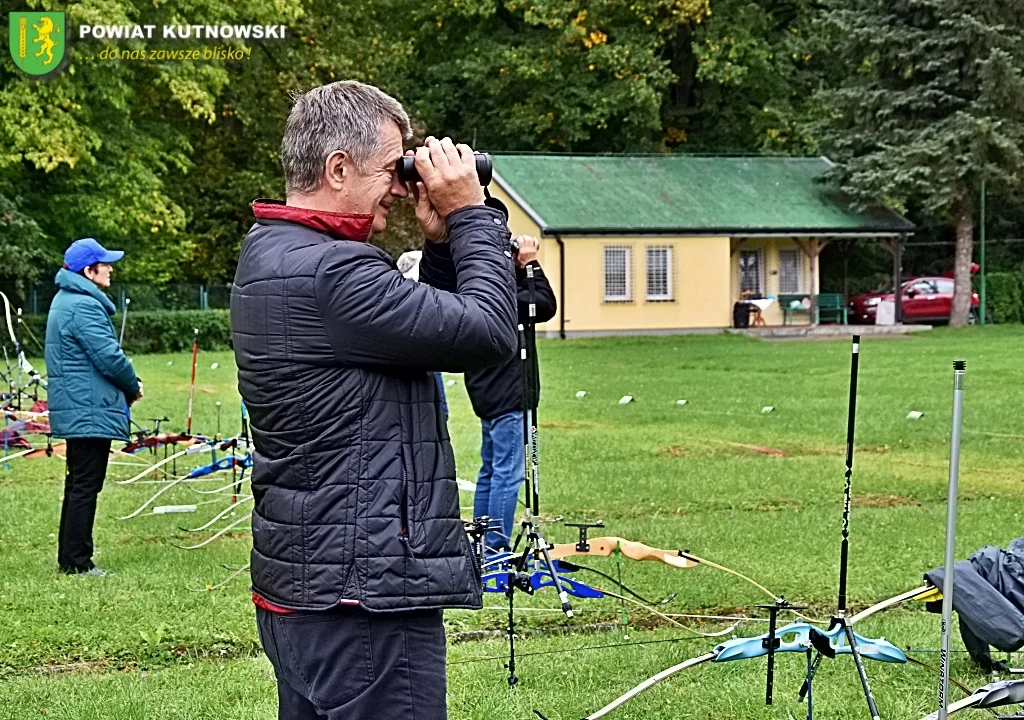 Międzywojewódzkie Mistrzostwa Młodzików w łucznictwie. Brali w nich udział zawodnicy z Kutna