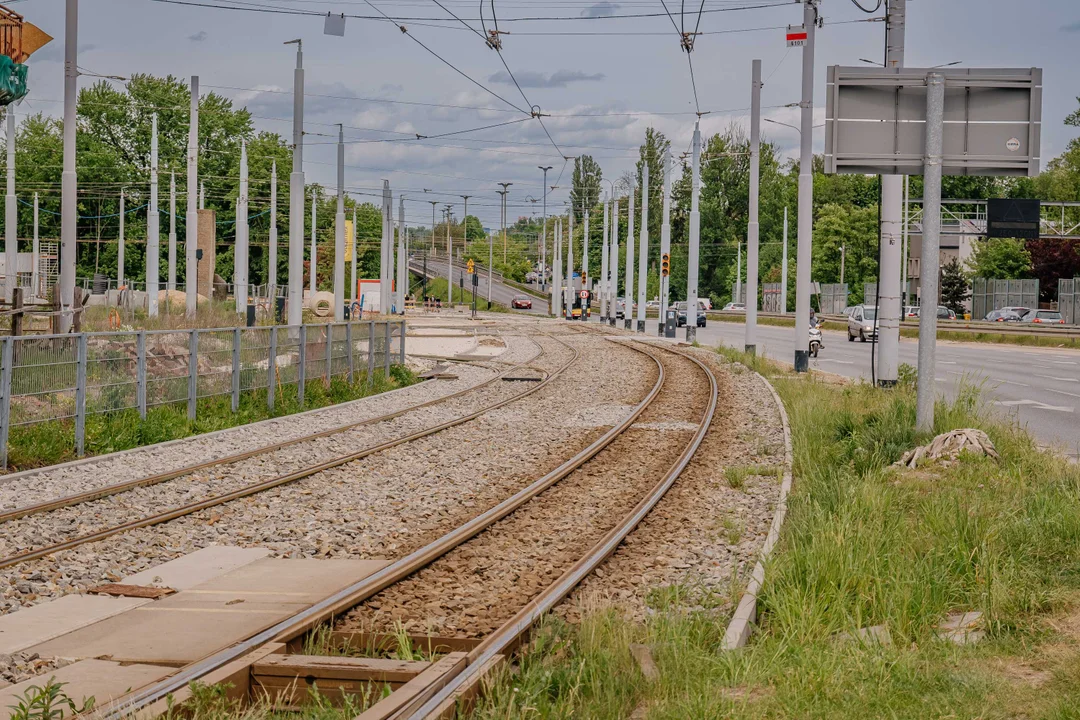 Przebudowa zajezdni tramwajowej Chocianowice - stan na maj 2024 r.