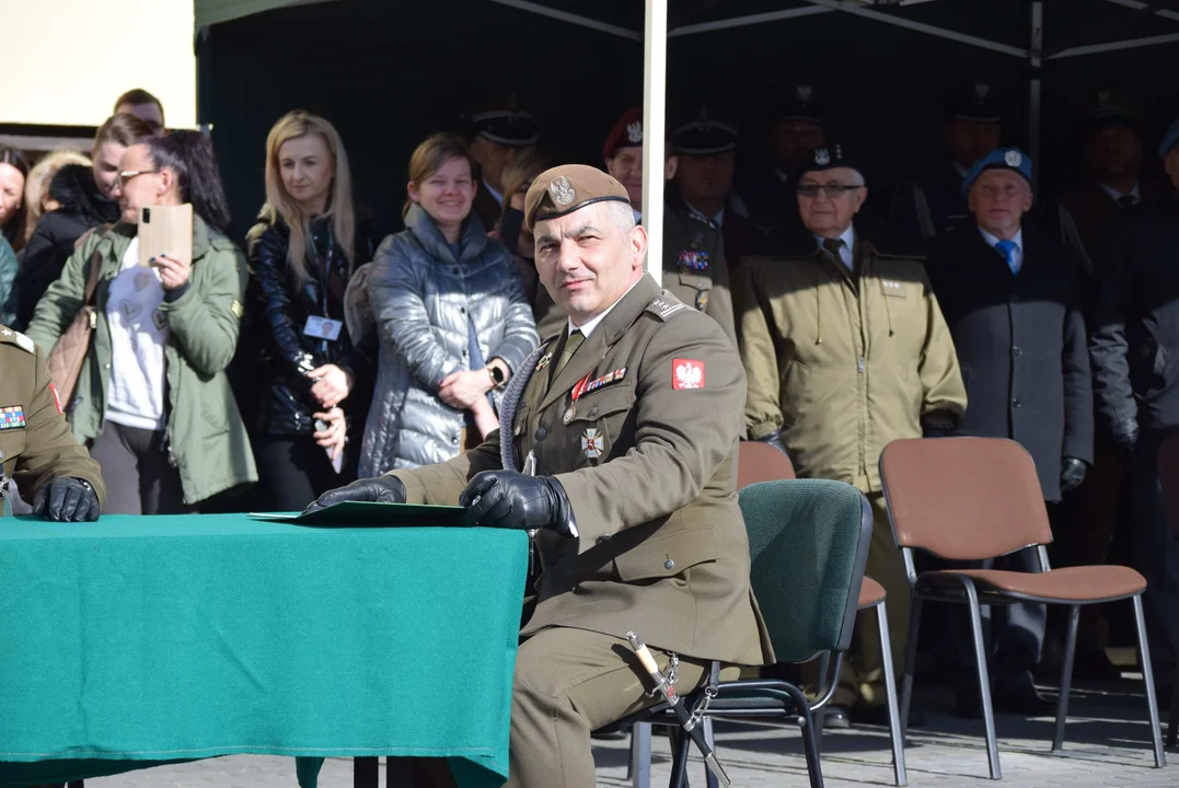 Łódzcy terytorialsi z nowym dowódcą