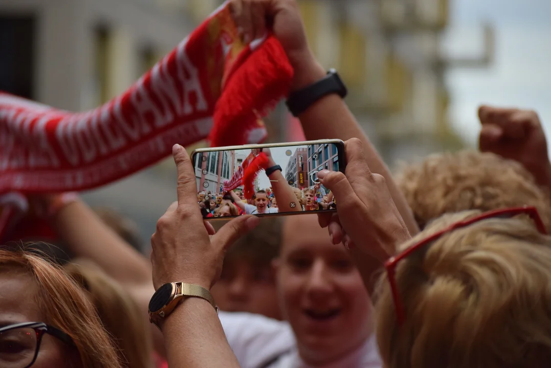 Widzew Łódź w pełnym składzie