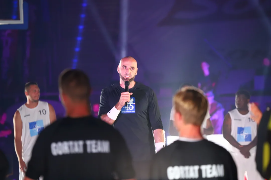 Mecz charytatywny: Gortat Team vs. Żołnierze NATO