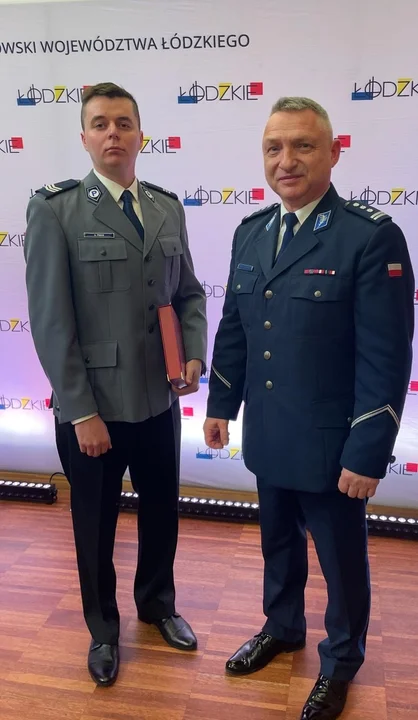 Policjant z Bełchatowa bohaterem roku