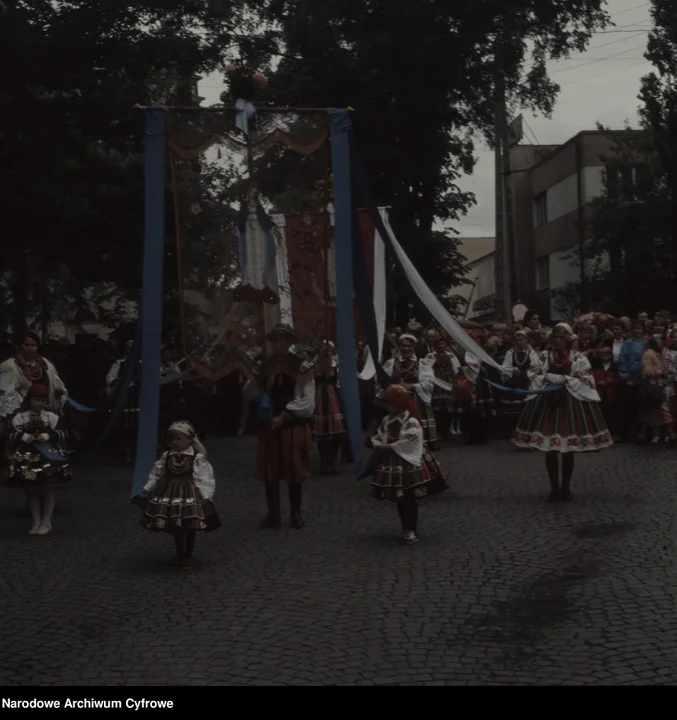 Uroczystość Bożego Ciała w Łowiczu, 1991 rok