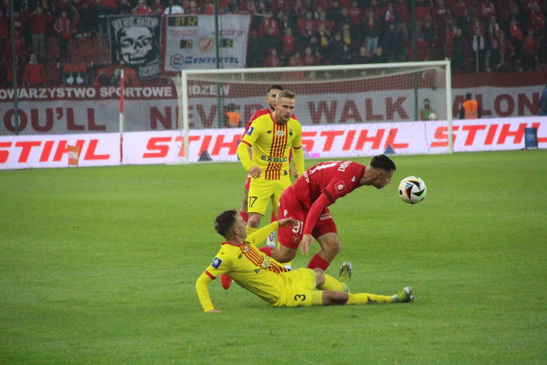 Mecz Widzew Łódź kontra Korona Kielce - 4.10.2024 r.