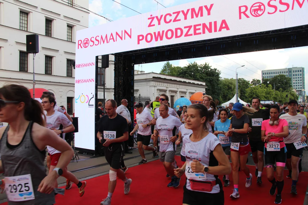 21. Bieg Ulicą Piotrkowską Rossmann Run w Łodzi