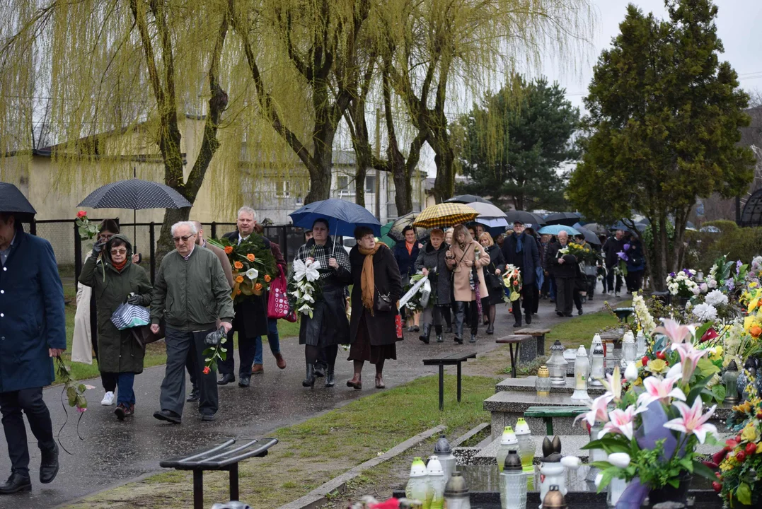 Pogrzeb Zenona Szumińskiego na cmentarzu w Zgierzu