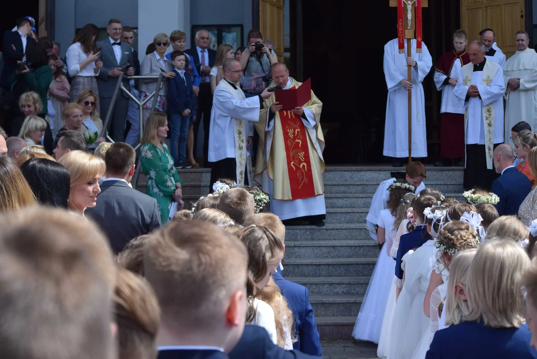 Pierwsza Komunia Święta w parafii pw. Chrystusa Króla w Łodzi