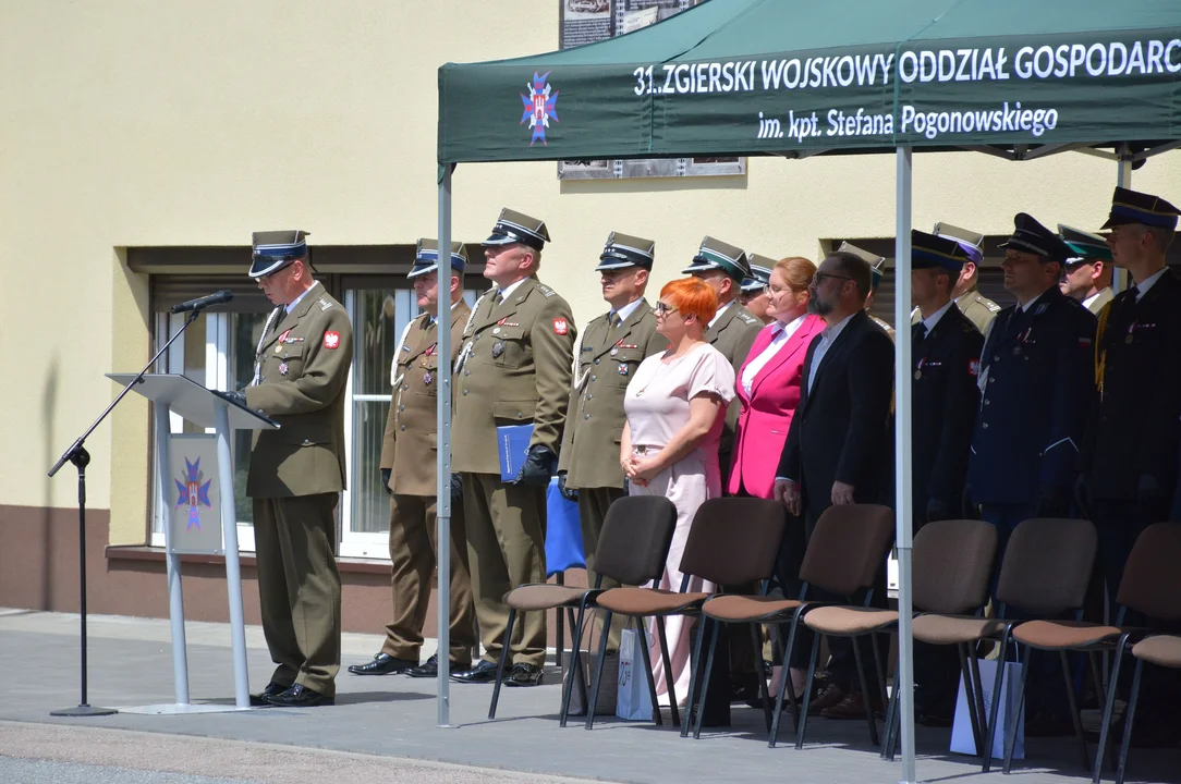 Święto 31. Zgierskiego Wojskowego Oddziału Gospodarczego im. kpt. Stefana Pogonowskiego