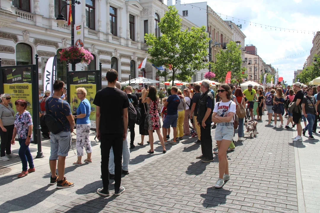 Huczne urodziny Łodzi na ul. Piotrkowskiej