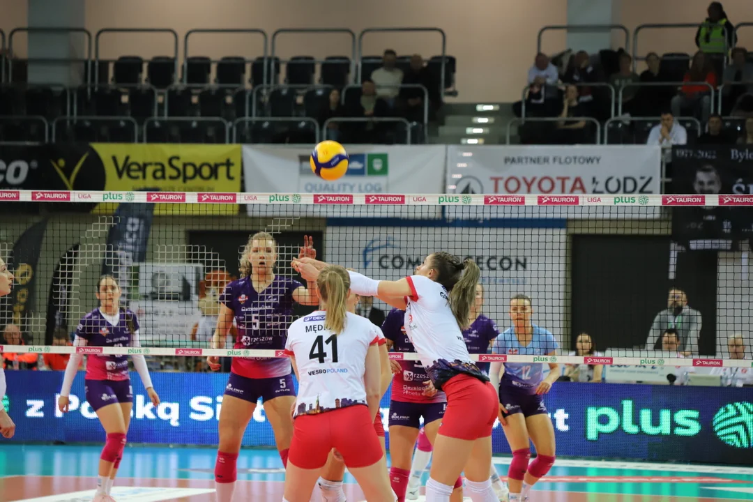 Tauron Liga: ŁKS Commercecon Łódź - DevelopRes Rzeszów