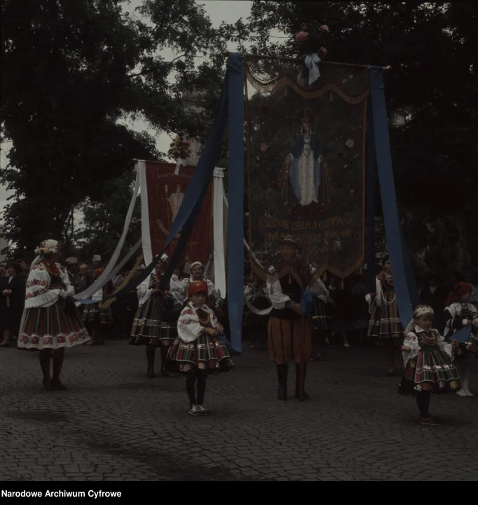 Uroczystość Bożego Ciała w Łowiczu, 1991 rok