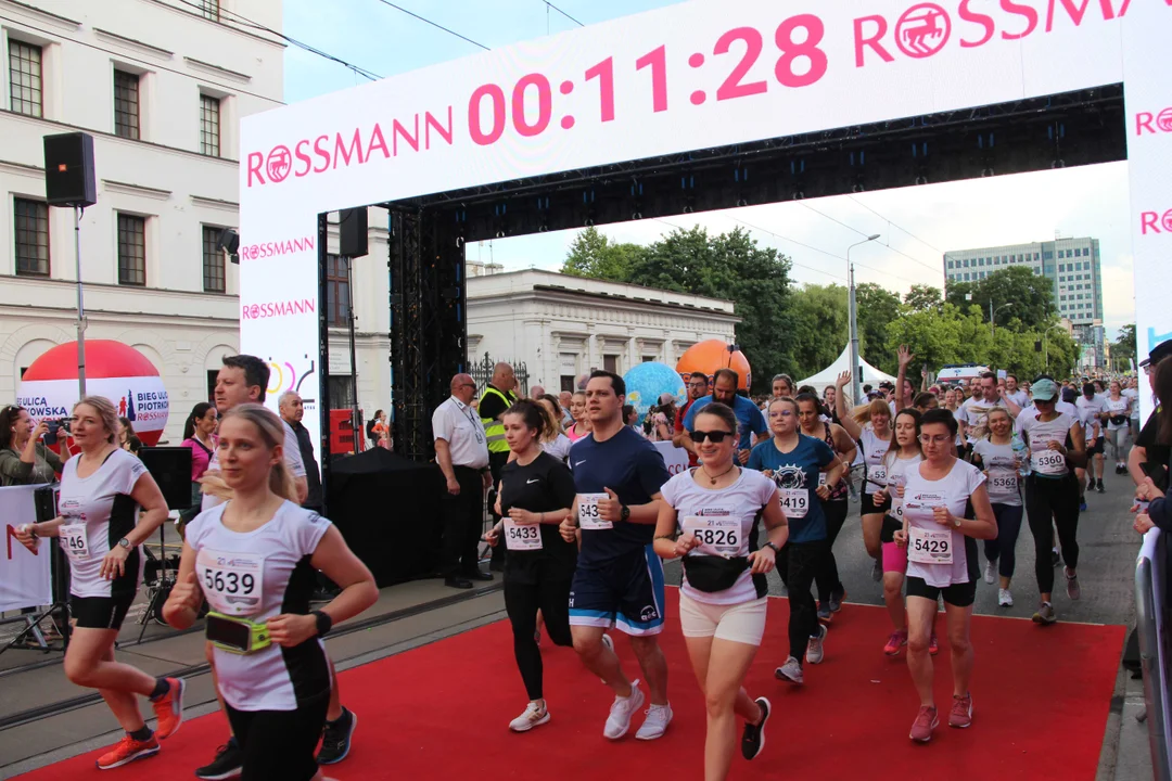 21. Bieg Ulicą Piotrkowską Rossmann Run w Łodzi