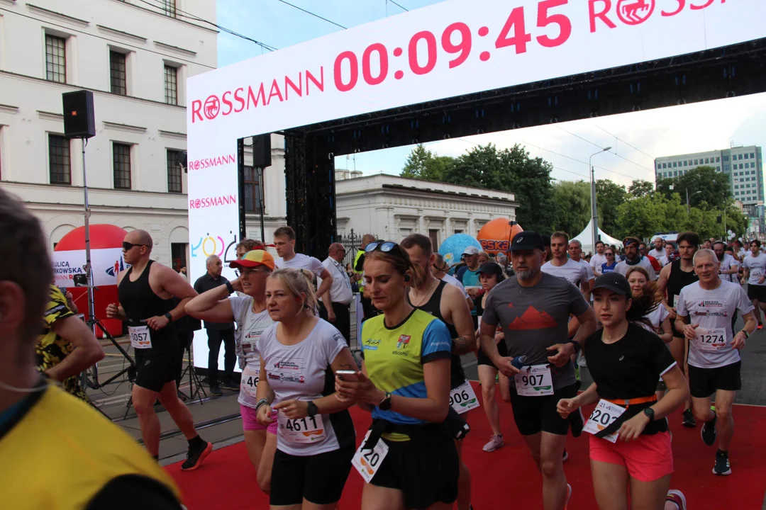 21. Bieg Ulicą Piotrkowską Rossmann Run w Łodzi