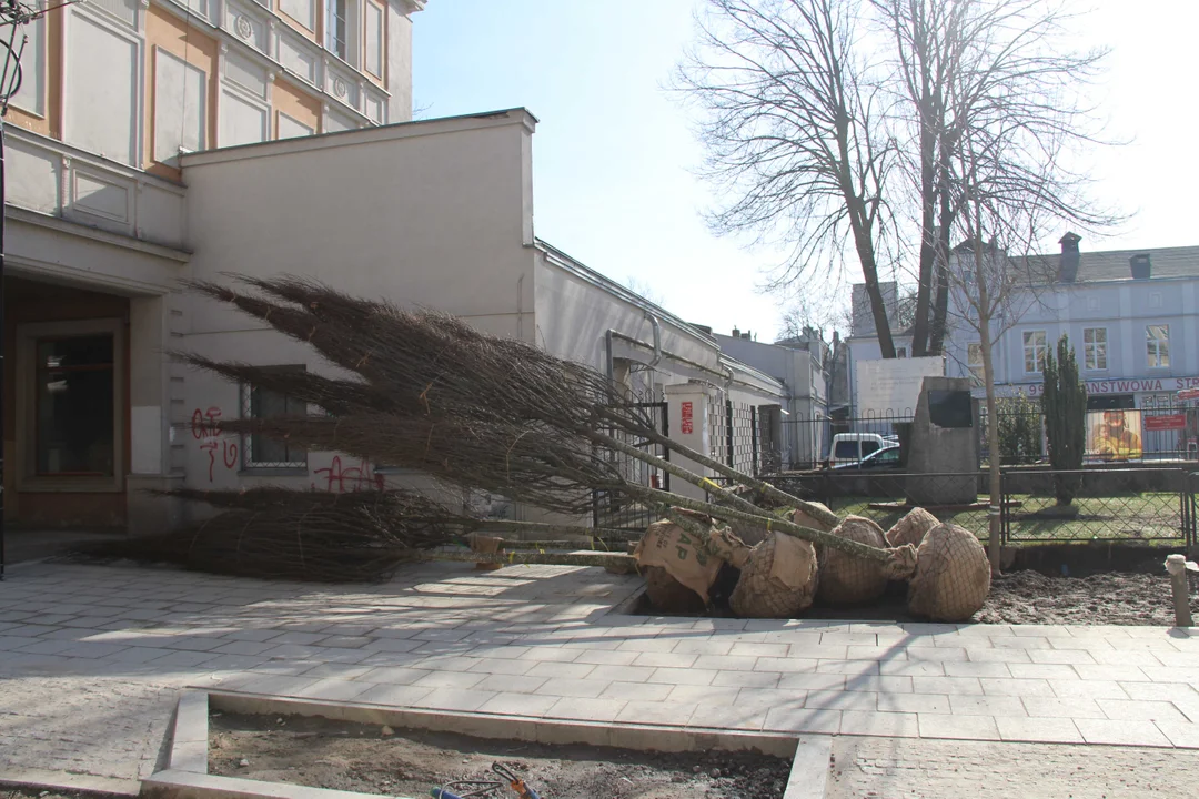 Tak wygląda plac Wolności w Łodzi na kilka dni przed oficjalnym otwarciem