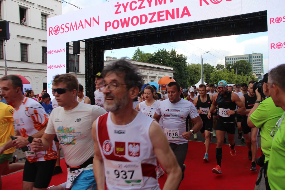 21. Bieg Ulicą Piotrkowską Rossmann Run w Łodzi