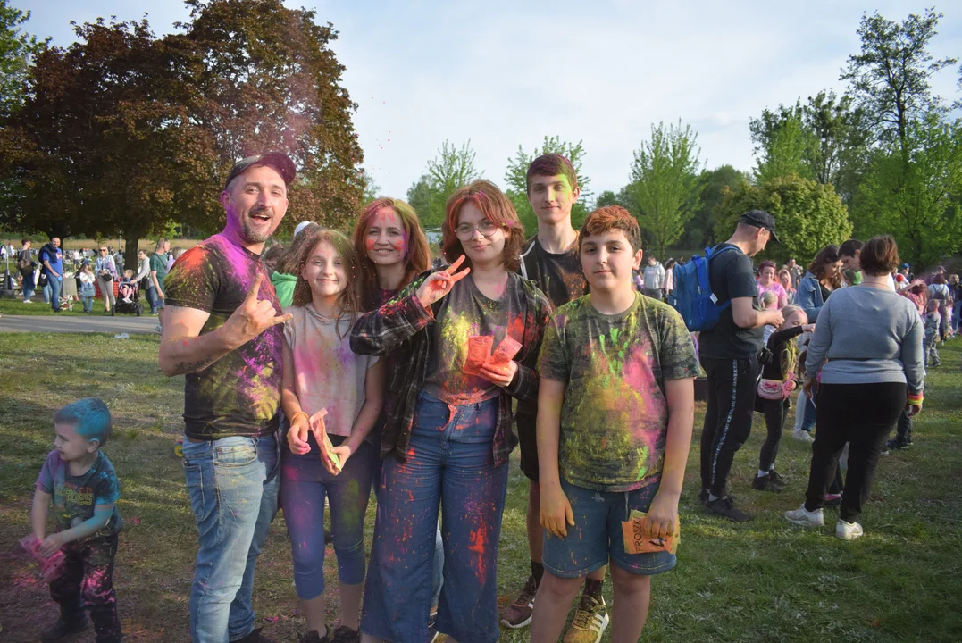 Festiwal kolorów na Stawach Jana