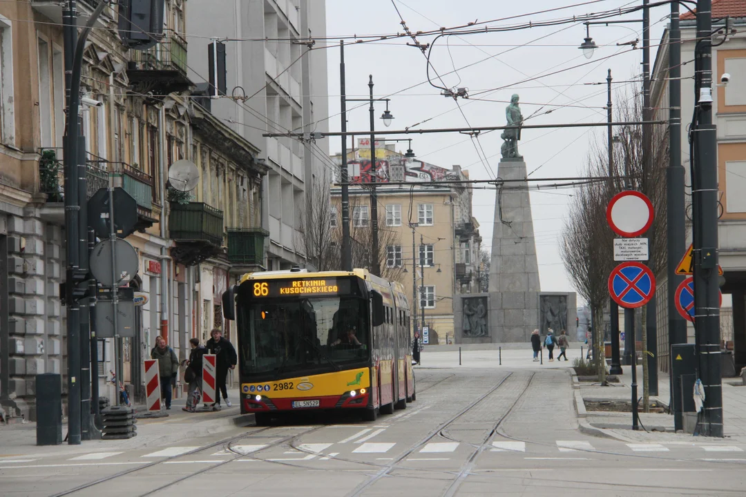 Ulica Legionów - remont dobiega końca (stan na 14.03.2024 r.)