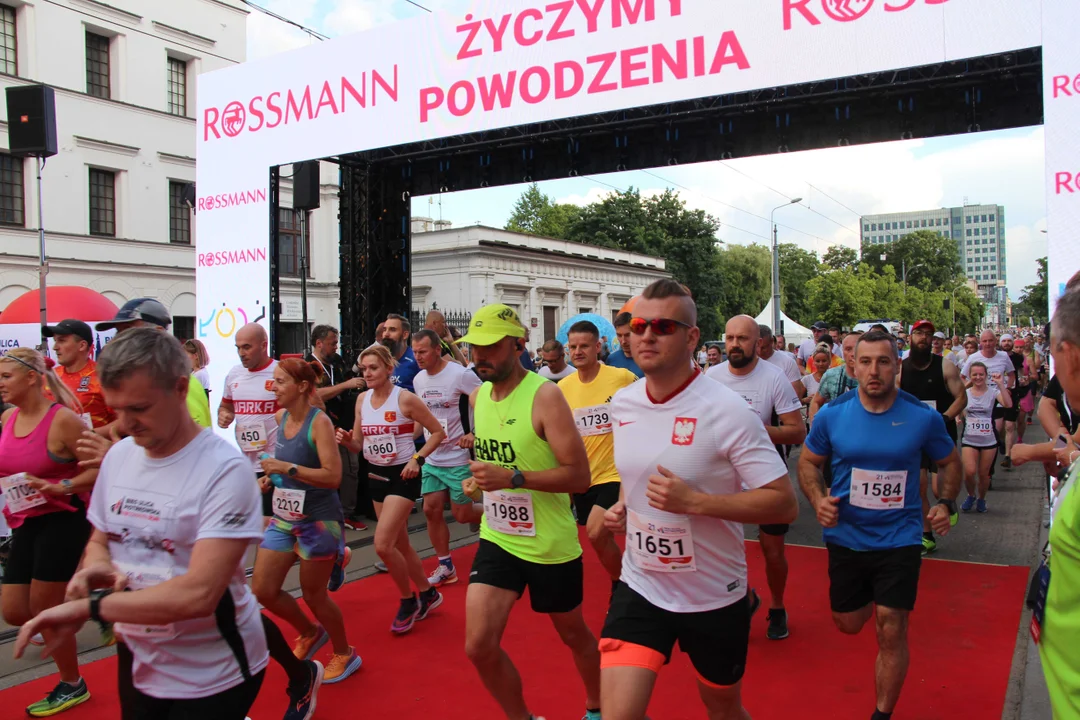 21. Bieg Ulicą Piotrkowską Rossmann Run w Łodzi