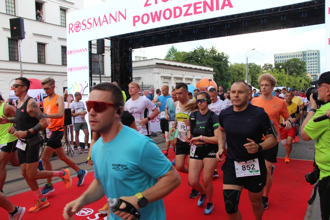 21. Bieg Ulicą Piotrkowską Rossmann Run w Łodzi